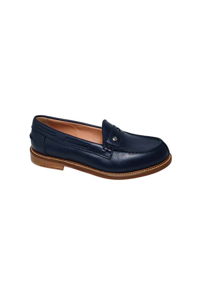 sa10102C9esof750 Pollini Blauw leer voor vrouwen