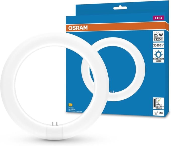 Energiebesparende LED-buis T9 11W met 1320lm en 6500K