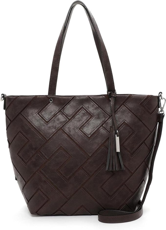 Dames Handtas - Schoudertas - Dagelijks Gebruik - Afneembare Band - 32 cm - Effen