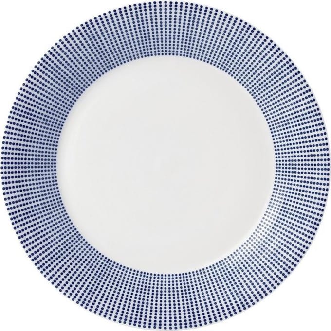 Royal Doulton Pacific Dots Ontbijtbord 23 cm - Porselein/blauw