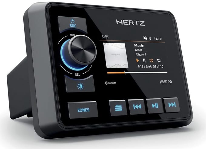 Hertz HMR 20 Marine Stereo 4x50W 2 zones IP66