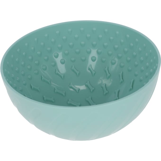 Kerbl voerbak, turquoise Ø20.5x11cm hond
