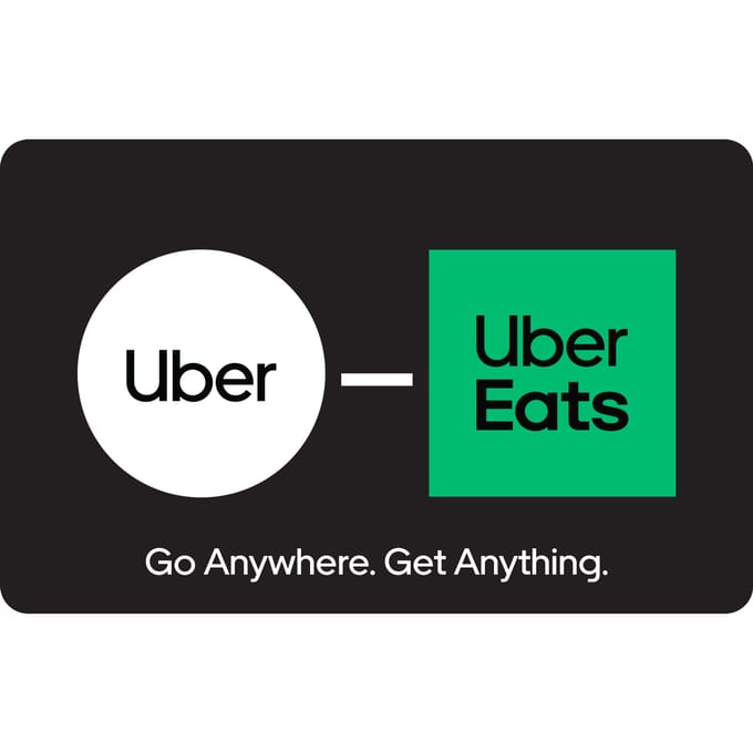 Uber Cadeaubon €150 | Uber Cash | Uber Eats Cadeaubon