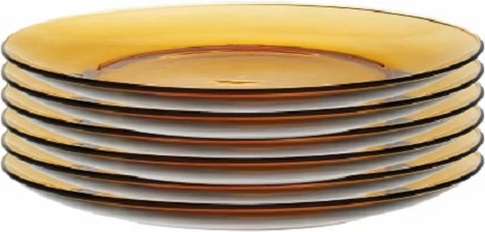 Platt tallrik Duralex Lys Amber (Ø 23,5 cm)