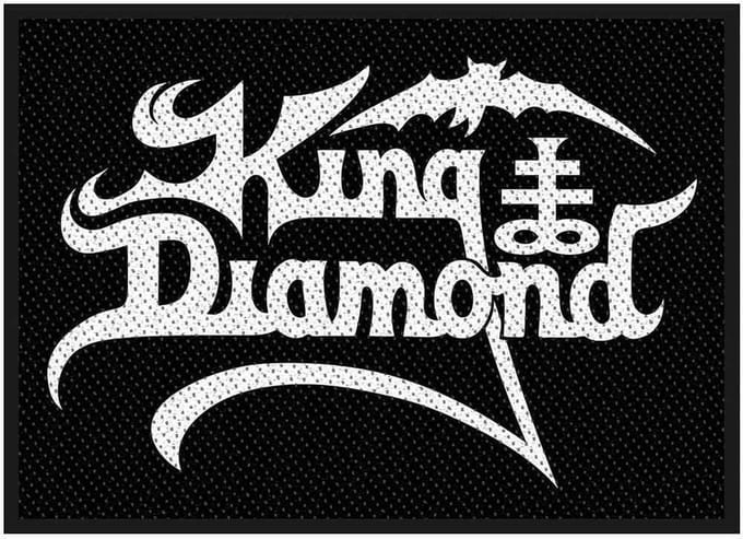 King Diamond - Logo Patch - Zwart