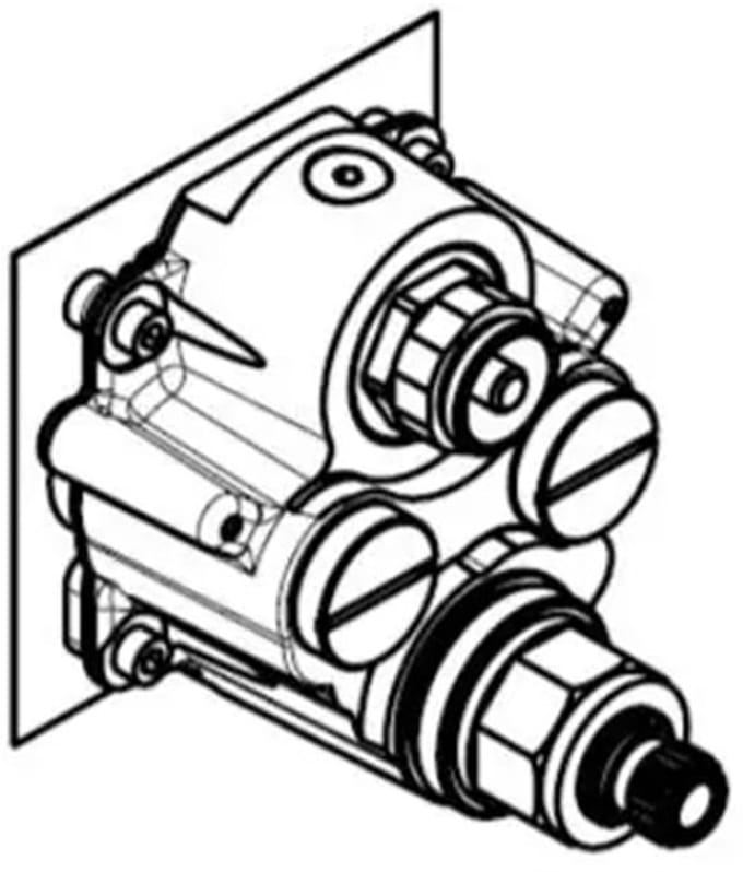 Kludi Inbouwdelen - Inbouwdeel DN15 38241