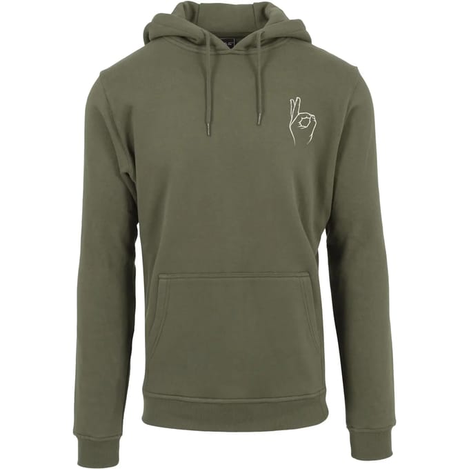 Mister Tee - Easy Sign Hoodie/trui - L - Olijfgroen