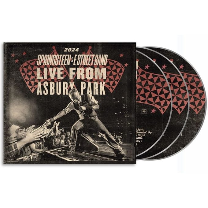 Bruce Springsteen CD - Live from Asbury Park 2024 - voor Geen - standaard