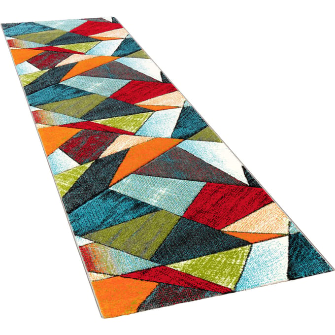 Modern tapijt Samara multicolor 80x300 cm