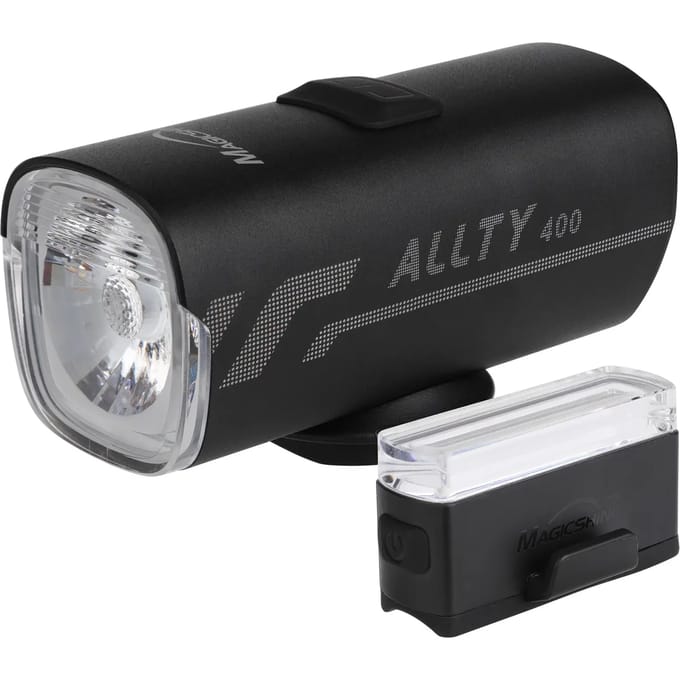Voor- en achterverlichting Magicshine Allty 400 V2.0 + Seemee 20 V2.0