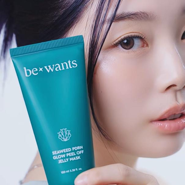 [be wil] Zeewier PDRN Glow Peel-off Jelly Mask 100ml blue