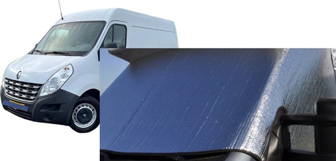 Raamisolatie Buitenzijde Geschikt voor Renault Master/Opel Movano/Nissan Interstar vanaf 04/2010