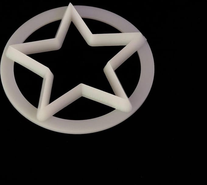 FMM Large Star Cutter|57mm|Ster uitsteker