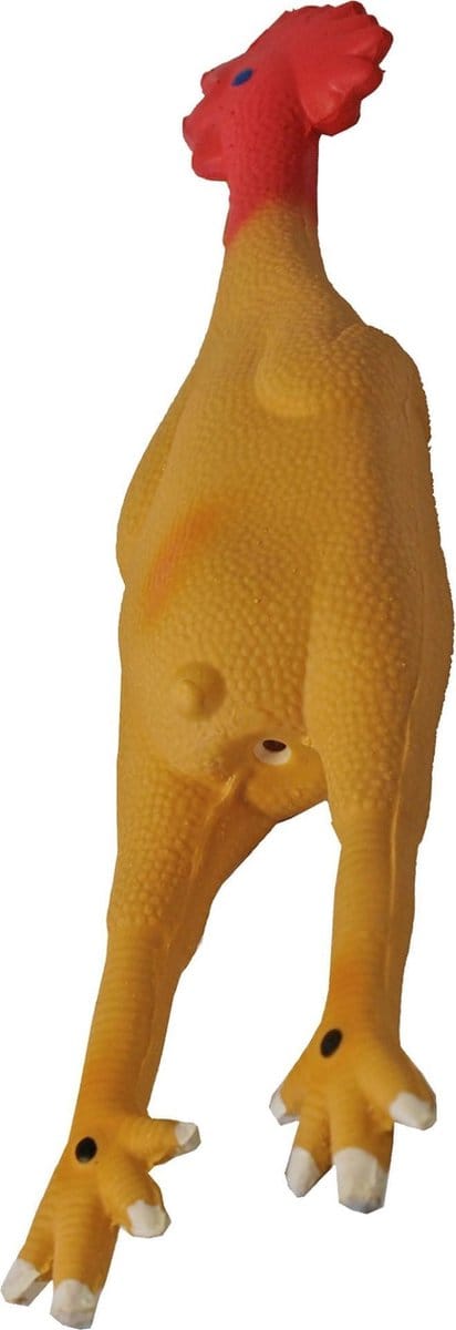 Latex Kip Groot 45cm - speelgoed hond