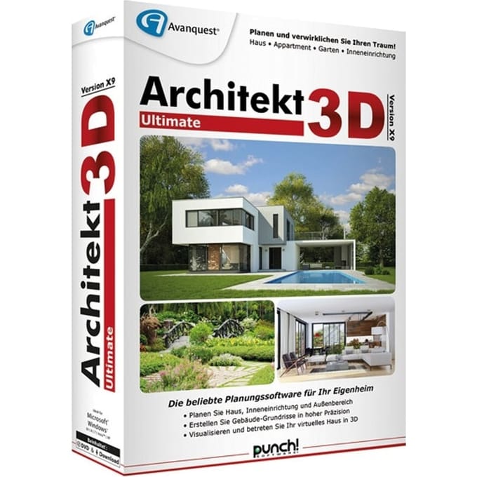 Architekt 3D X9 Ultimate Windows