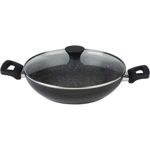 SILVERCREST Serveerpan Ø28 cm (zwart)