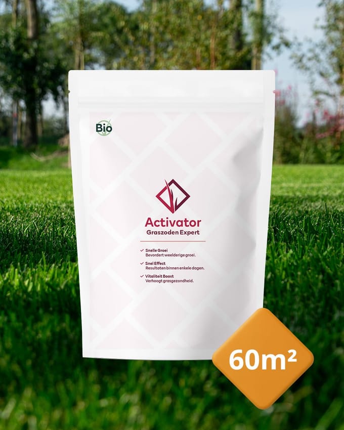 Graszoden Expert Bodemactivator (60m²) | Bodemverbeteraar - Graszaad - Gazonmest - Kunstmest - Kalk - IJzersulfaat