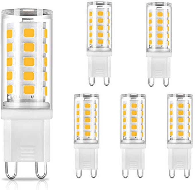 G9 LED-lampen Warm Wit 2700K - 3W, Halogeen Equivalent, 5 Stuks
