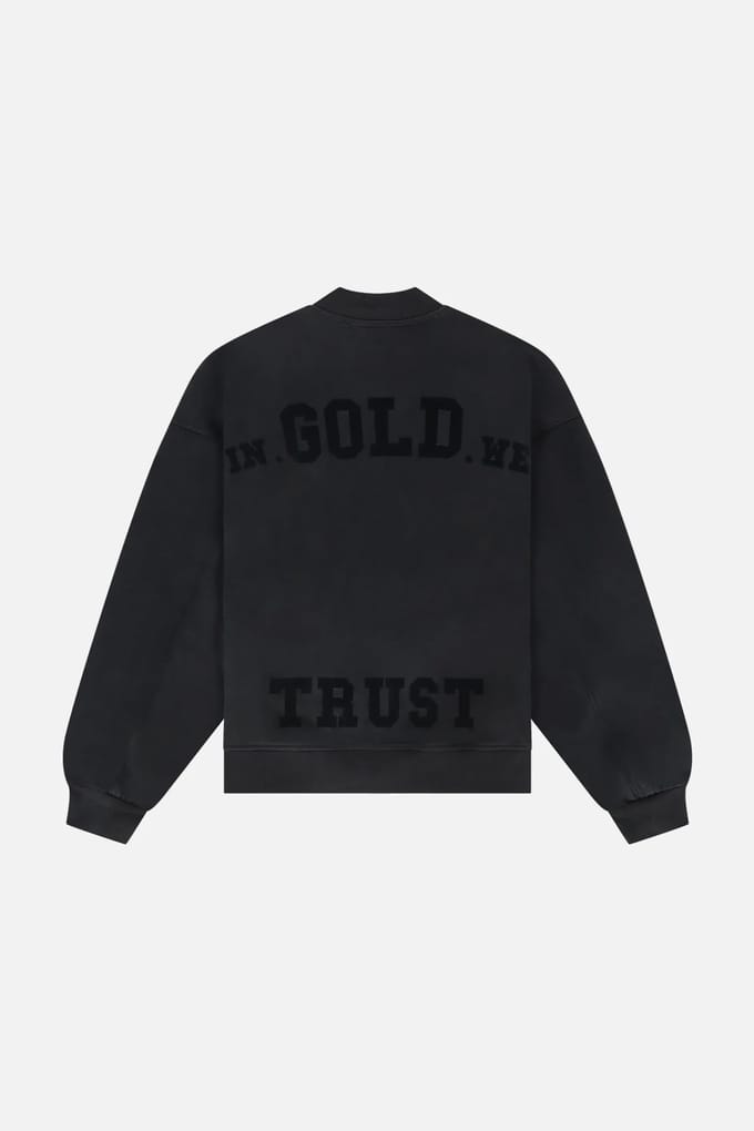 In Gold We Trust Unisex The Base Black Taglia: S | Bomber Outlet | Unisex | Nero