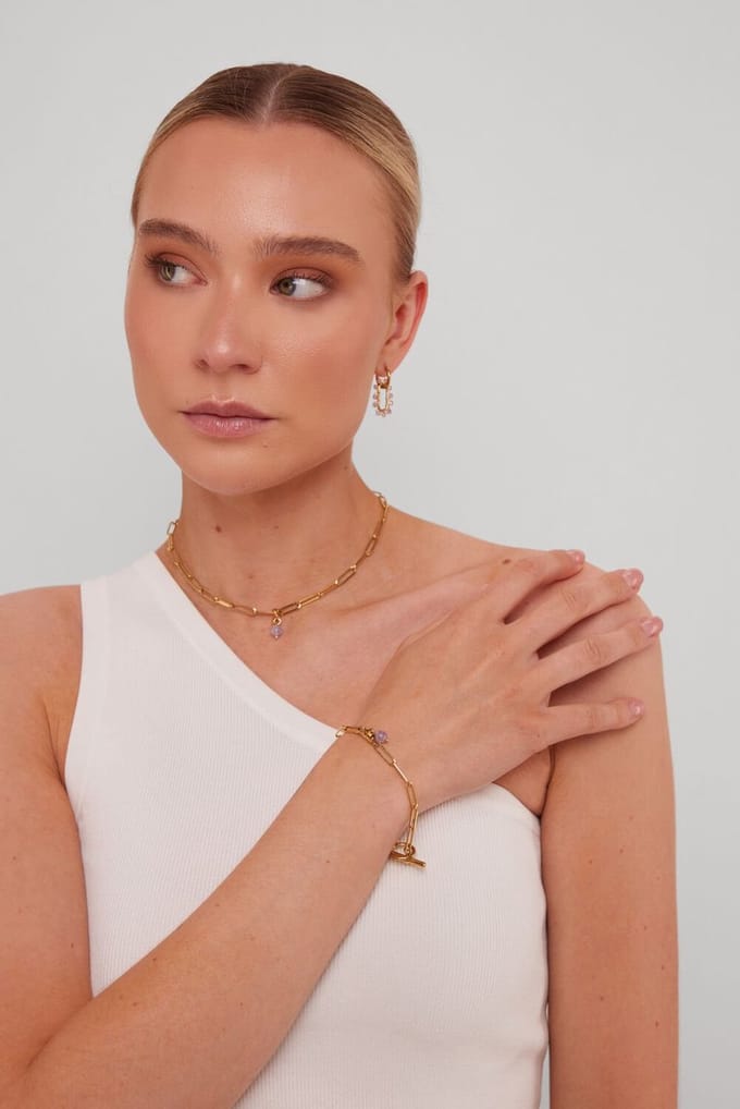 Notre-V Omss22-017 Sieraden Dames - Goudkleurig - Maat ONESIZE