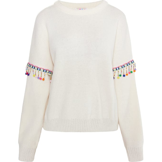 IZIA Jumper Dames wolwit