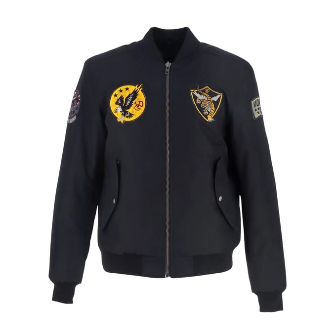 Motorjack van technische stof Von Dutch Fight
