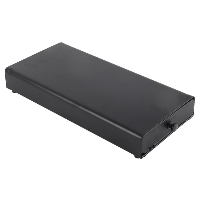 Koffiepad Opberglade Compacte Pad Capsule Houder Stofdicht Koffiecapsule Lade Ruimtebesparend L gray