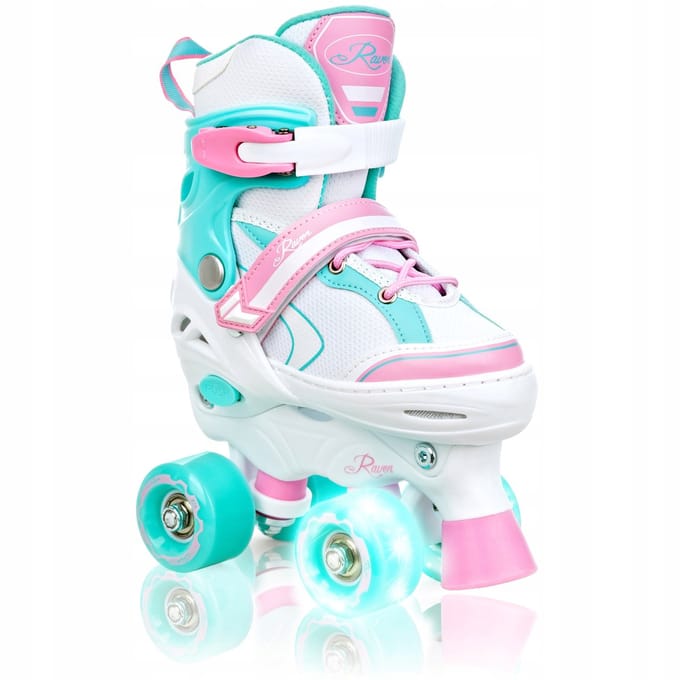 Jools RAVEN Lia Mint Verstelbaar 34-37 met LED Wielen