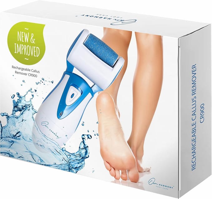 Oplaadbare Elektrische Eeltverwijderaar voor Gladde Hielen - Professionele Pedicure Tool