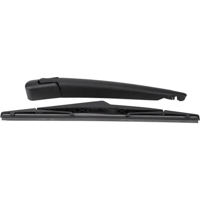 Achterruit Ruitenwisserarm & Blad Set voor Opel Astra III 3 H 2003 2009 zwart