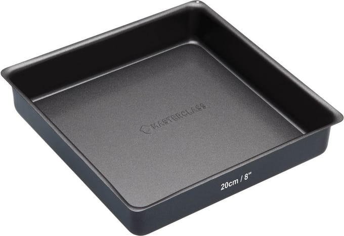 Masterclass Vierkant Sandwichblik Met Antiaanbaklaag En Losse Bodem - 20 cm