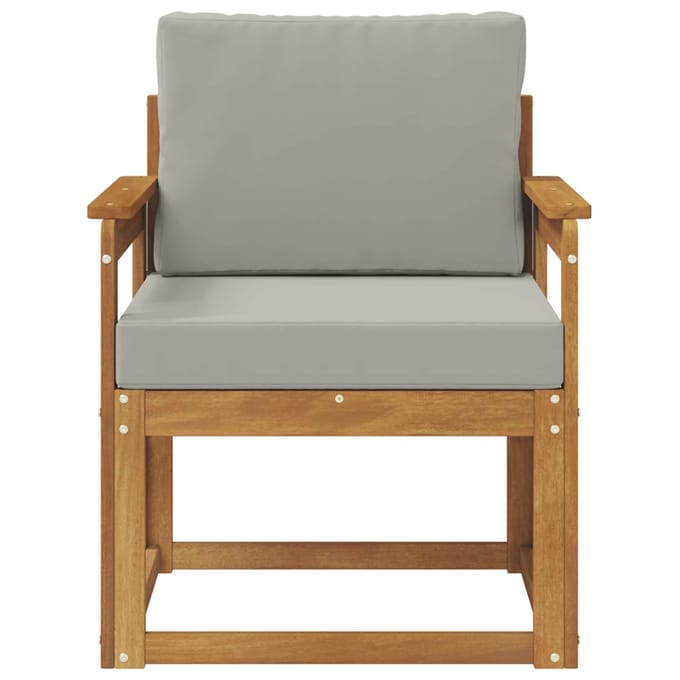 vidaXL - Buitensofa - Massief - Acacia - Hout - en - Polyester