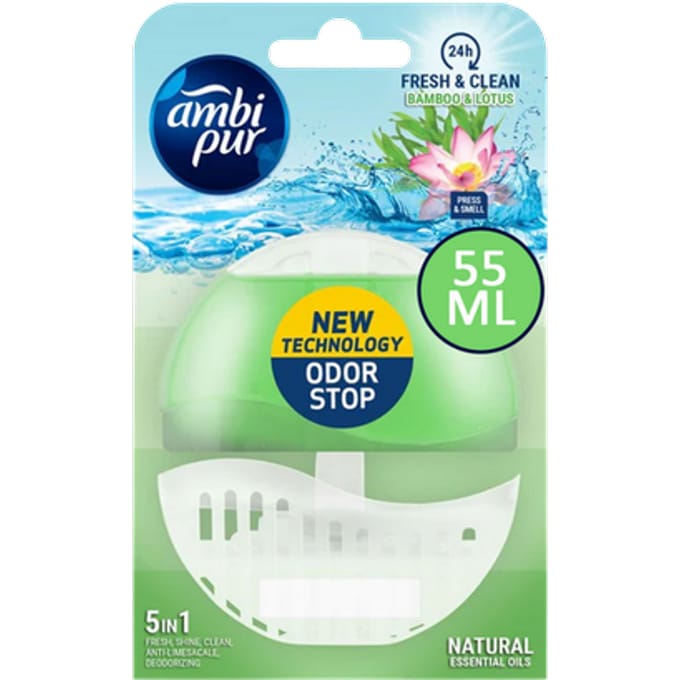 Ambi Pur - Toiletblok - Bamboo & Lotus - 55ml