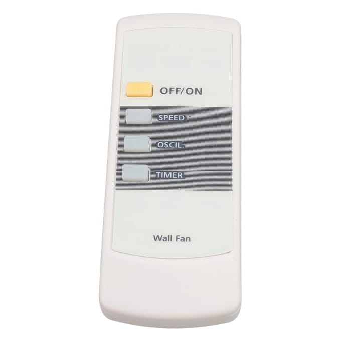 Ventilator Afstandsbediening Vervanging Multifunctioneel Compacte Wandventilator Afstandsbediening voor Thuis white