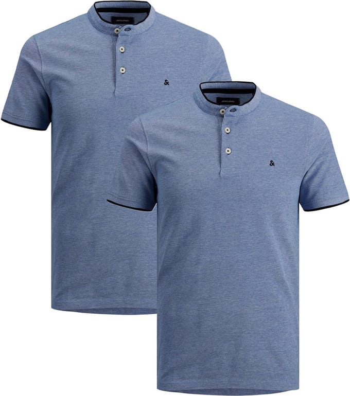 Jack & Jones Heren poloshirt 2 pack Paulos Mao