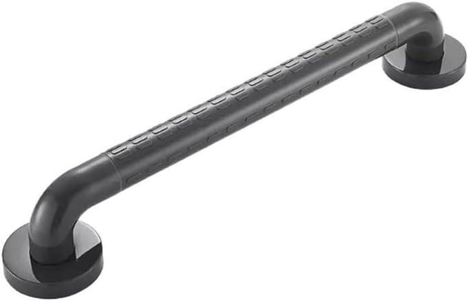 Douchebeugel - Veiligheidsgreep Badkamer - Veilig Douchen - Antislip Oppervlak - 60 cm - Gunmetal Grijs