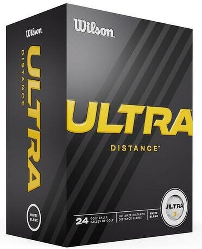 Wilson Ultra Golfballen - Wit - 24 Stuks