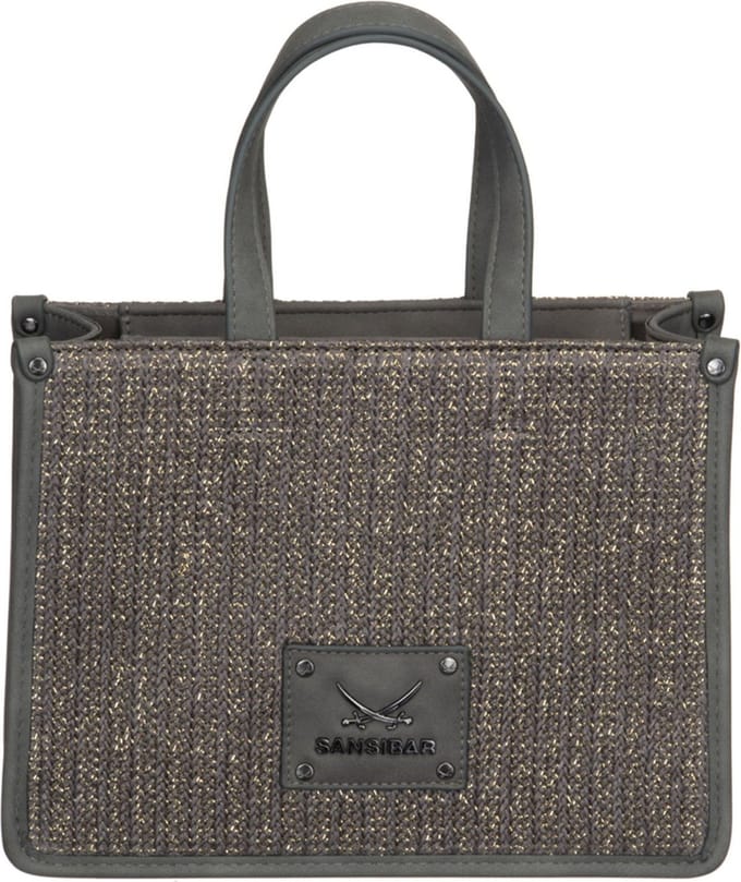 Sansibar Handtas Schoudertas Mini Tote Bag Anthracite Antraciet