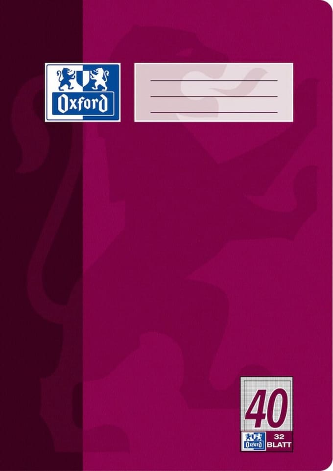 Oxford 100050335 schrijfblok & schrift A4