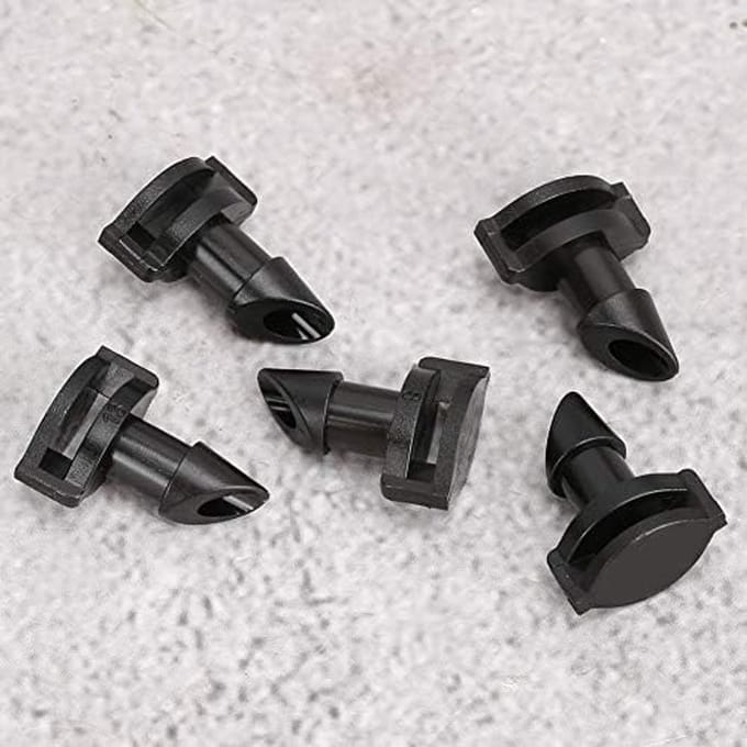 200 Stuks 360 Graden Sprayer Drip Irrigation Misting Nozzle voor Tuinirrigatie en Besproeiing