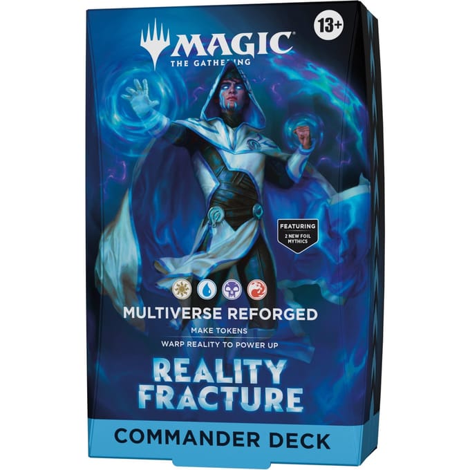 Magic: The Gathering Reality Fracture Commander Deck - Multiverse Reforged | 100-Card Deck + Accessories