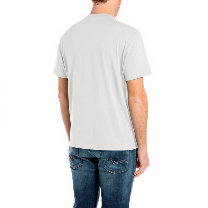 Replay M3221 .000.2660 T-shirt Met Korte Mouwen Wit 2XL Man