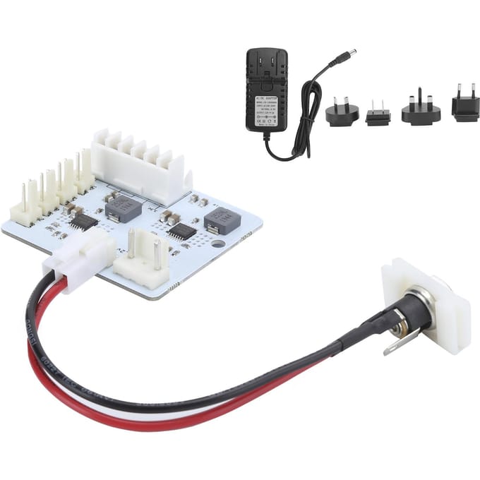 12V Voeding Vervangingskit Rev2.0 Versies voor Sega Dreamcast Spelcomputer 100-240V white