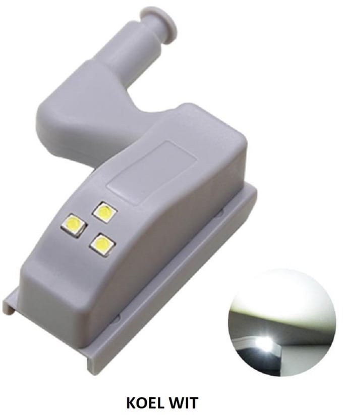 Automatische - LED - Scharnierverlichting - Kast Verlichting - Koel Wit