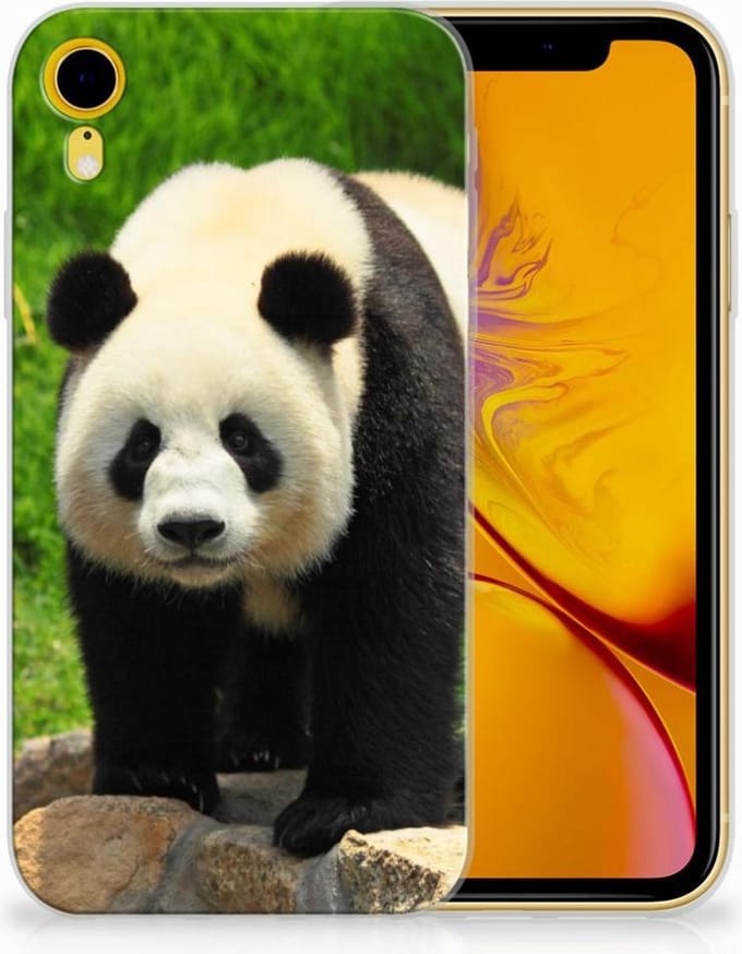 Apple iPhone Xr TPU Hoesje Panda