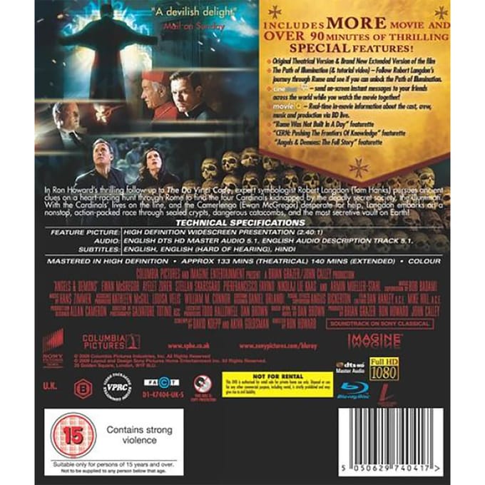 Angels & Demons - Blu-Ray