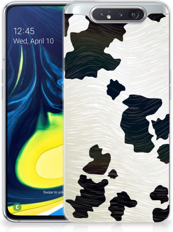 Samsung Galaxy A80 TPU Hoesje Koeienvlekken