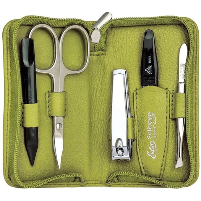 ERBE Manicure-etuis Etui met rits, 5-delig Nagelaccessoires Unisex