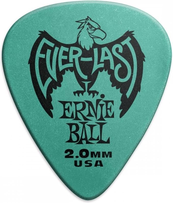 Ernie Ball Everlast Delrin Pick 6-pack plectrum 2.00 mm