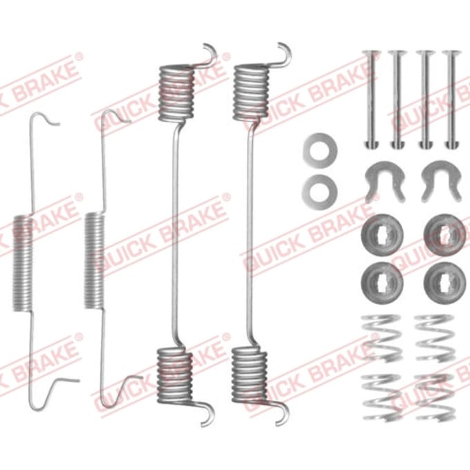 Toebehorenset, remschoenen QUICK BRAKE 105-0525
